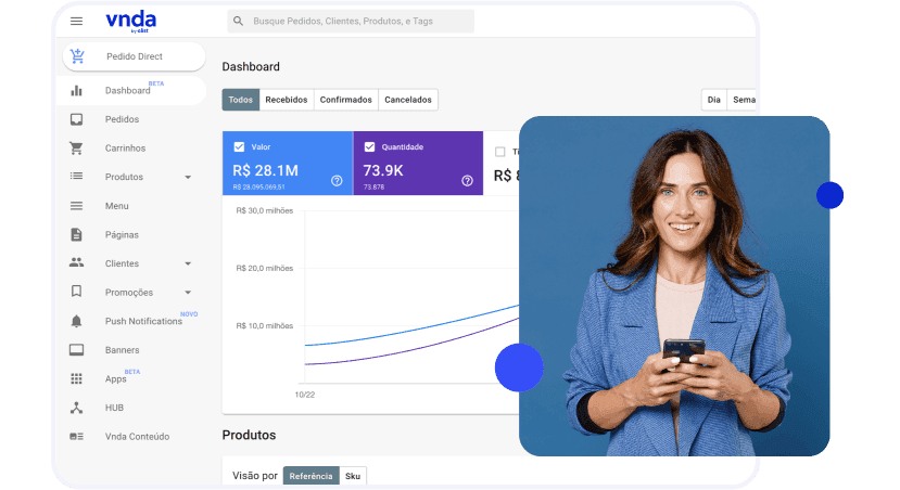 vnda dashboard