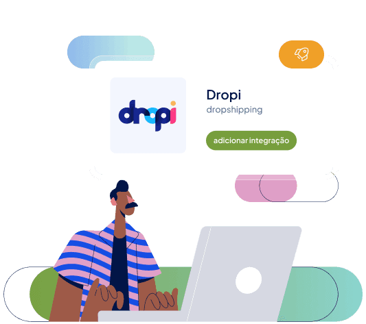 Ilustração o que é Dropi